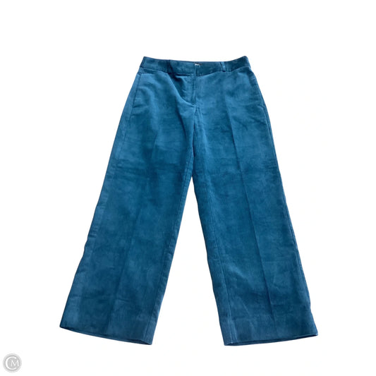 Pants Corduroy By Banana Republic In Teal, Size: 8