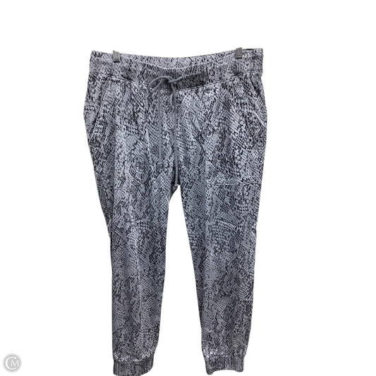 Pants Joggers By Cloth & Stone In Snakeskin Print, Size: M
