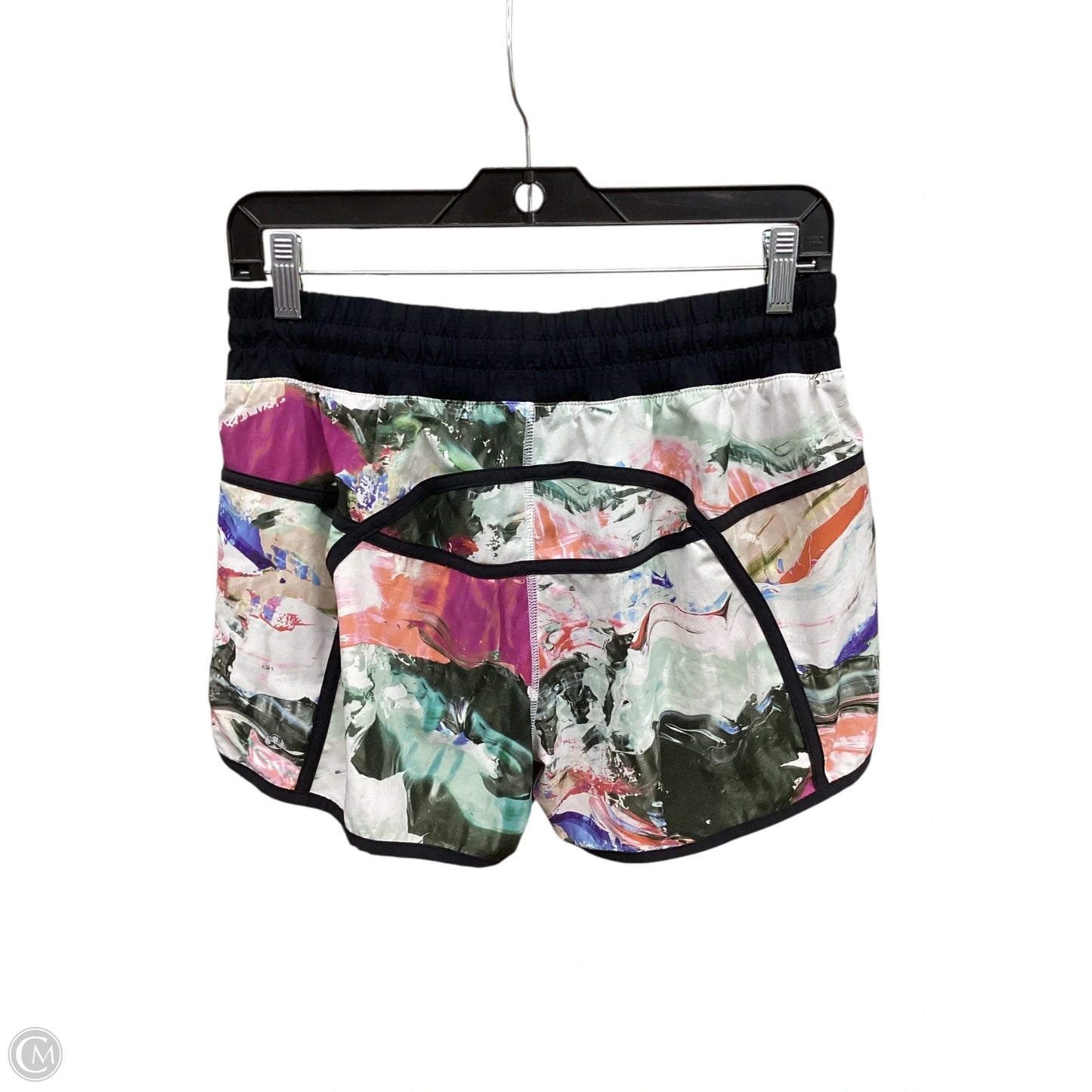 Athletic Shorts By Lululemon In Multi-colored, Size: 10