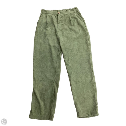 Pants Corduroy By Zenana Outfitters In Green, Size: Xl