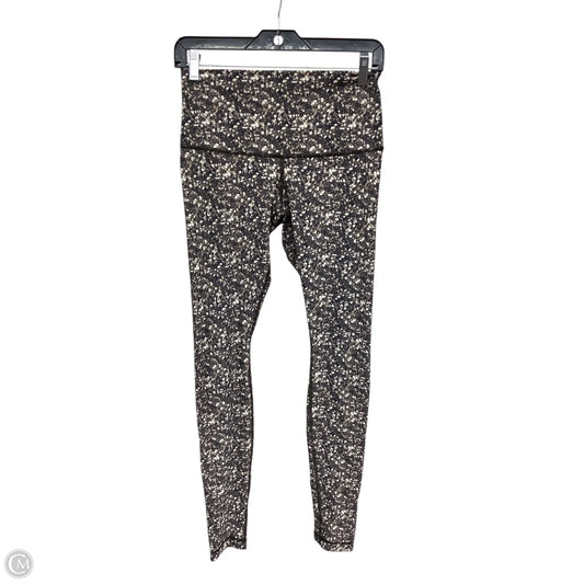 Athletic Leggings By Lululemon In Brown, Size: M