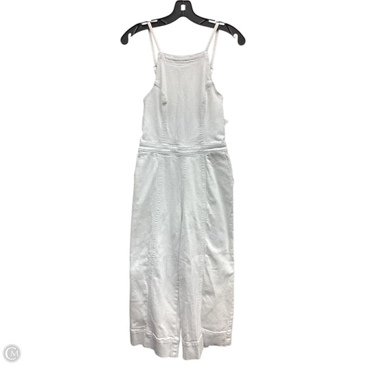 Jumpsuit By Hollister In White Denim, Size: M