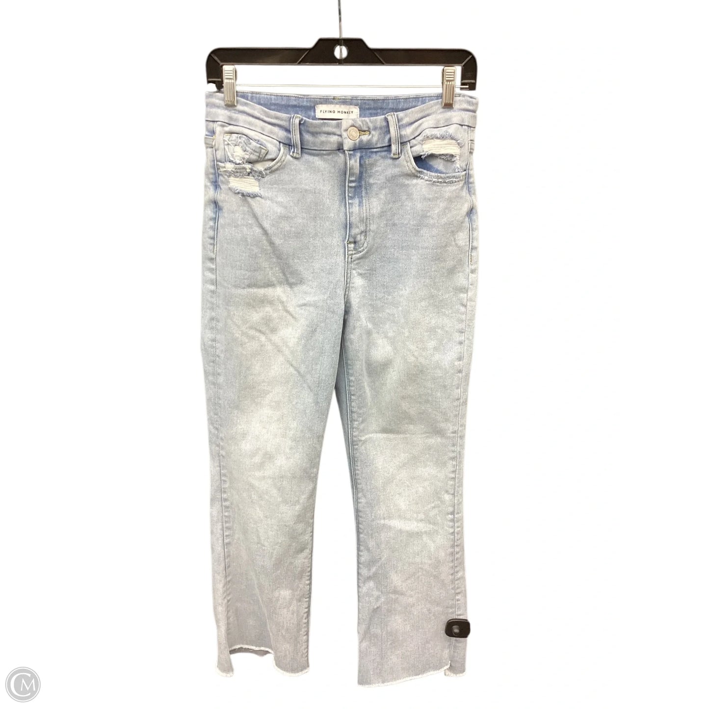 Jeans Straight By Flying Monkey In Blue Denim, Size: 6