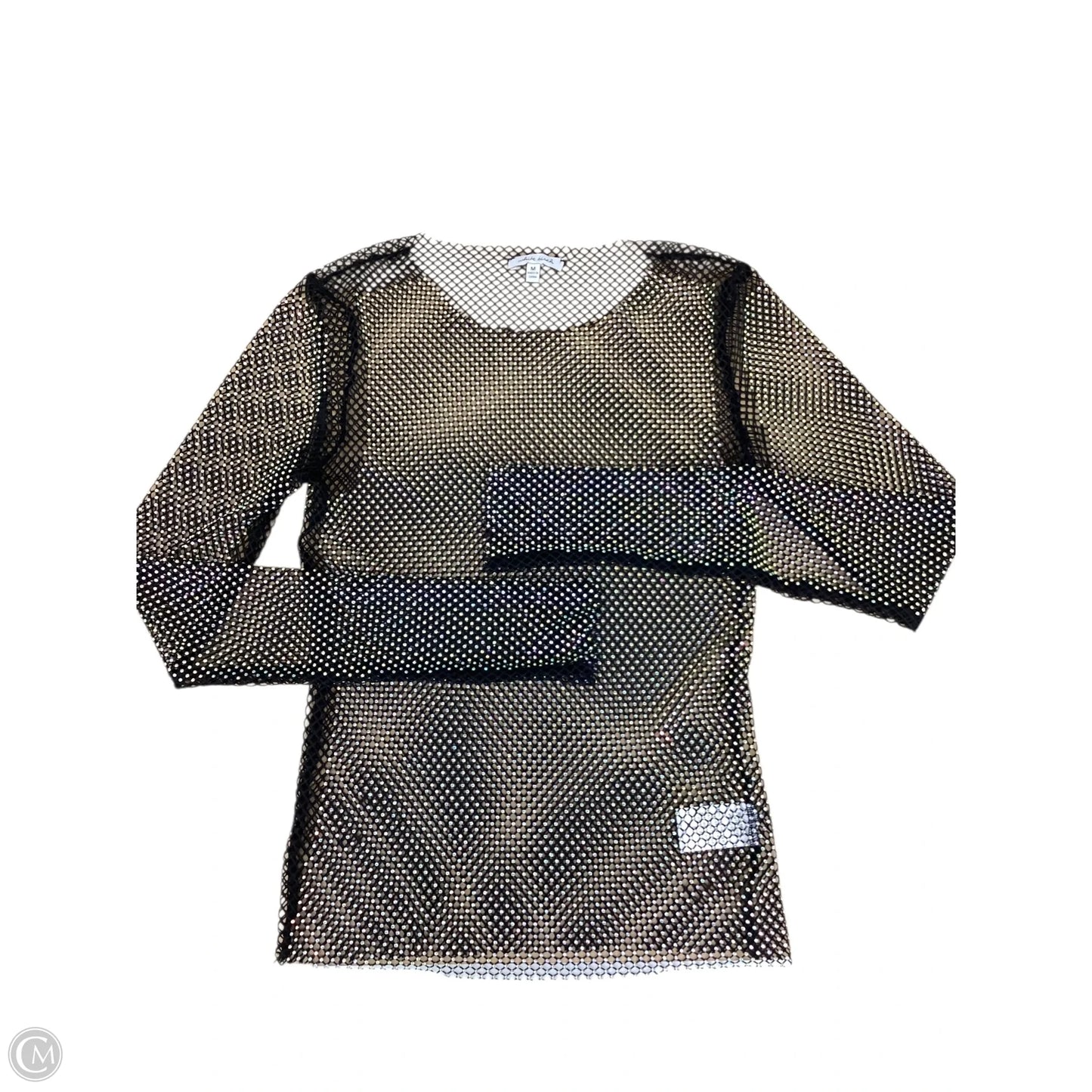 Top Long Sleeve By White Birch In Black, Size: M
