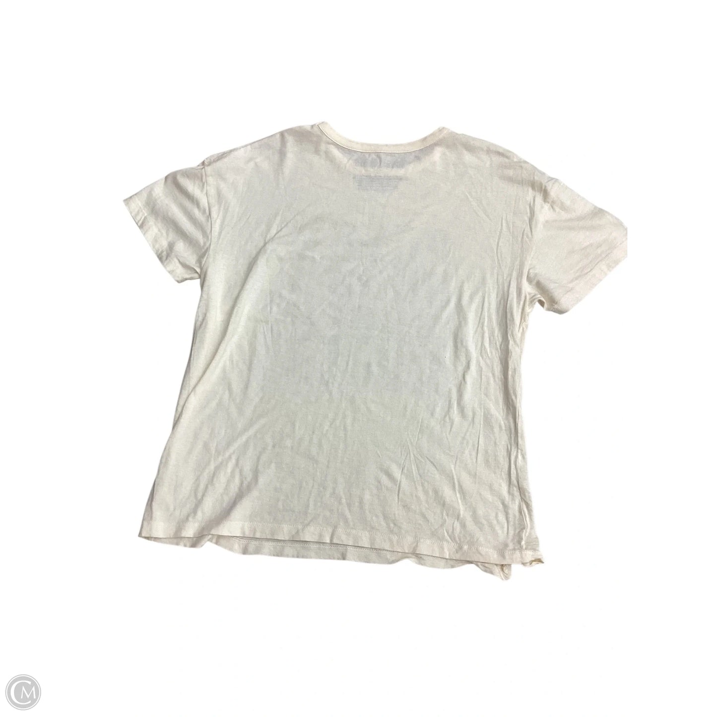 Top Short Sleeve Basic By Clothes Mentor In Yellow, Size: S
