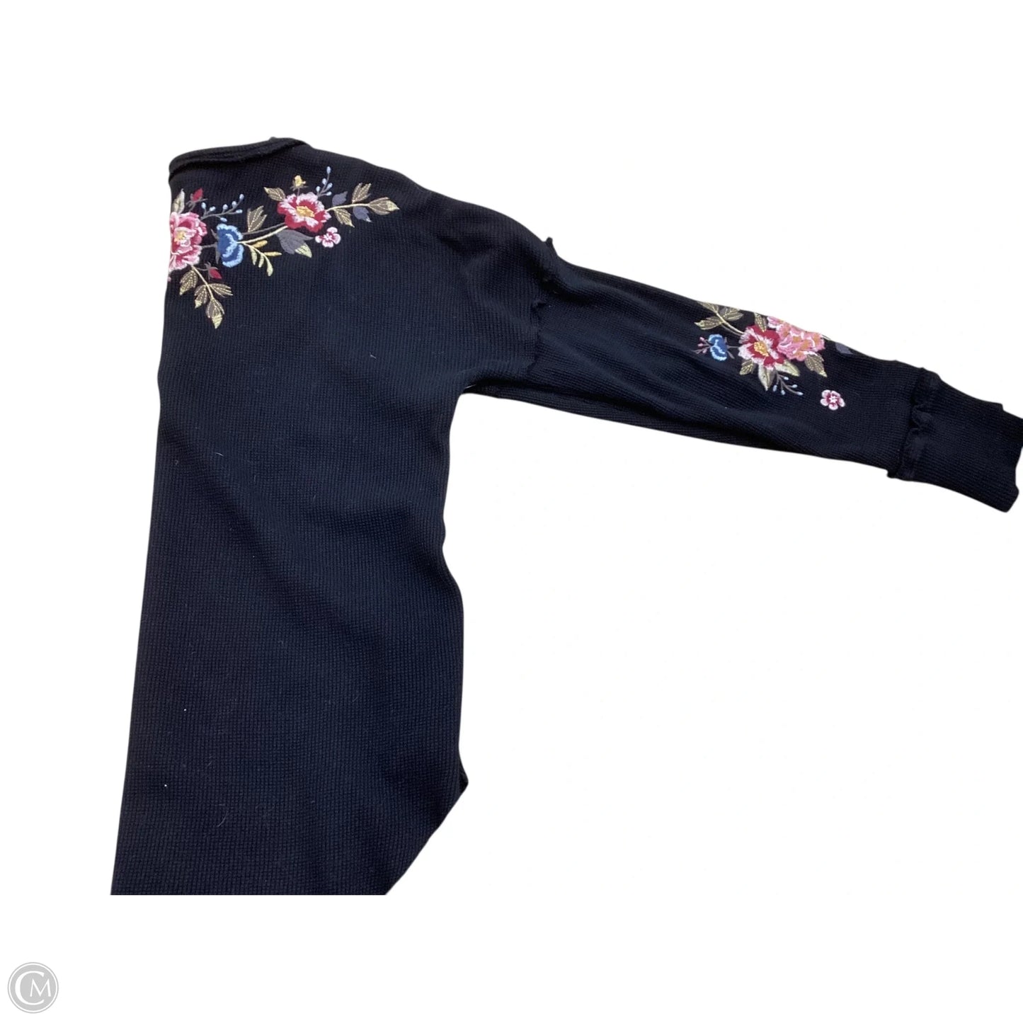 Top Long Sleeve By Johnny Was In Black, Size: S