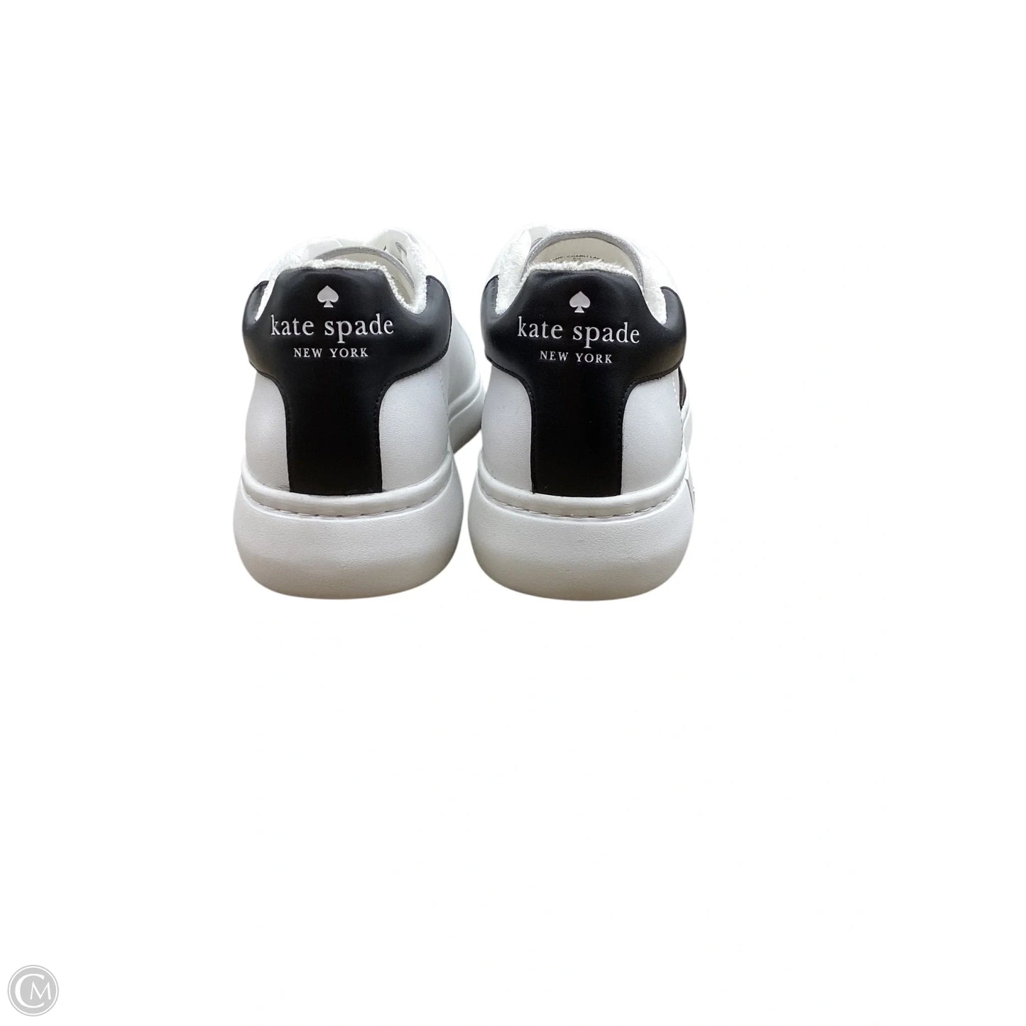 Shoes Designer By Kate Spade In Black & White, Size: 10