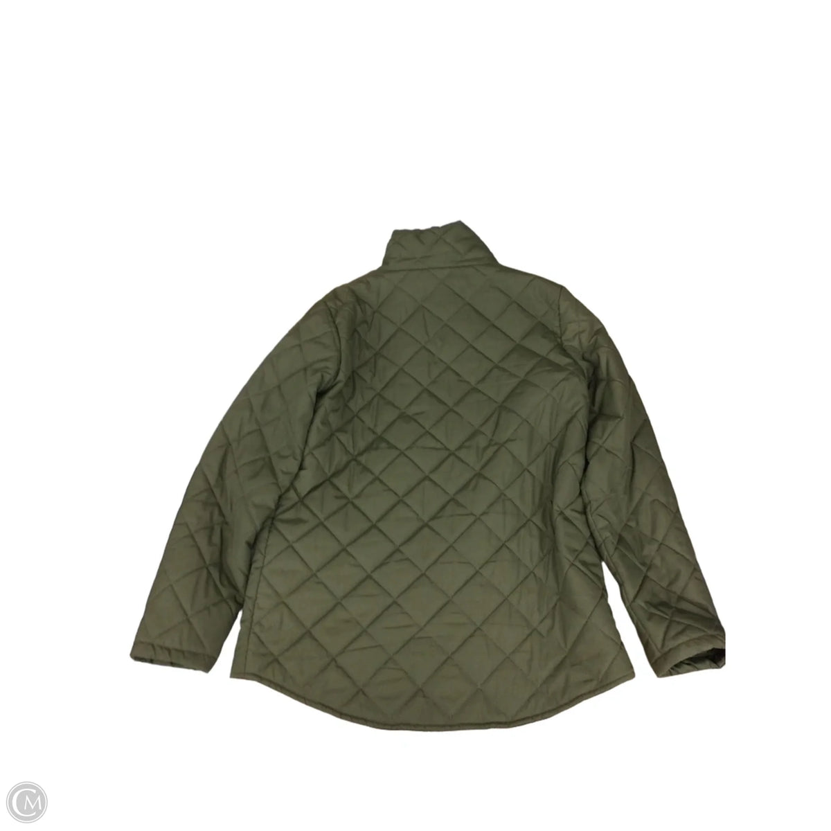 Jacket Puffer & Quilted By Clothes Mentor In Green, Size: S
