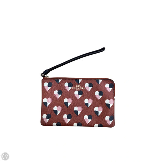 Wristlet Designer By Coach, Size: Small