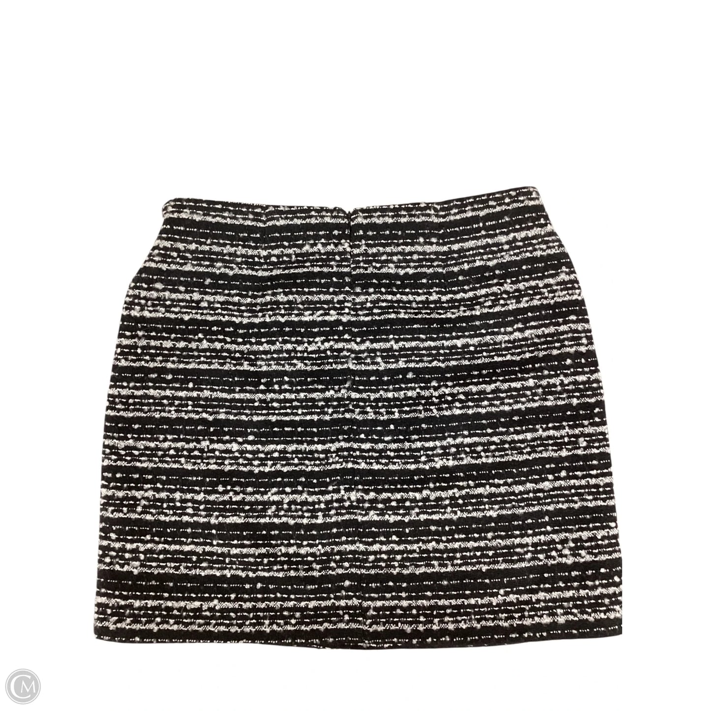 Skirt Mini & Short By Bagatelle In Black & White, Size: L