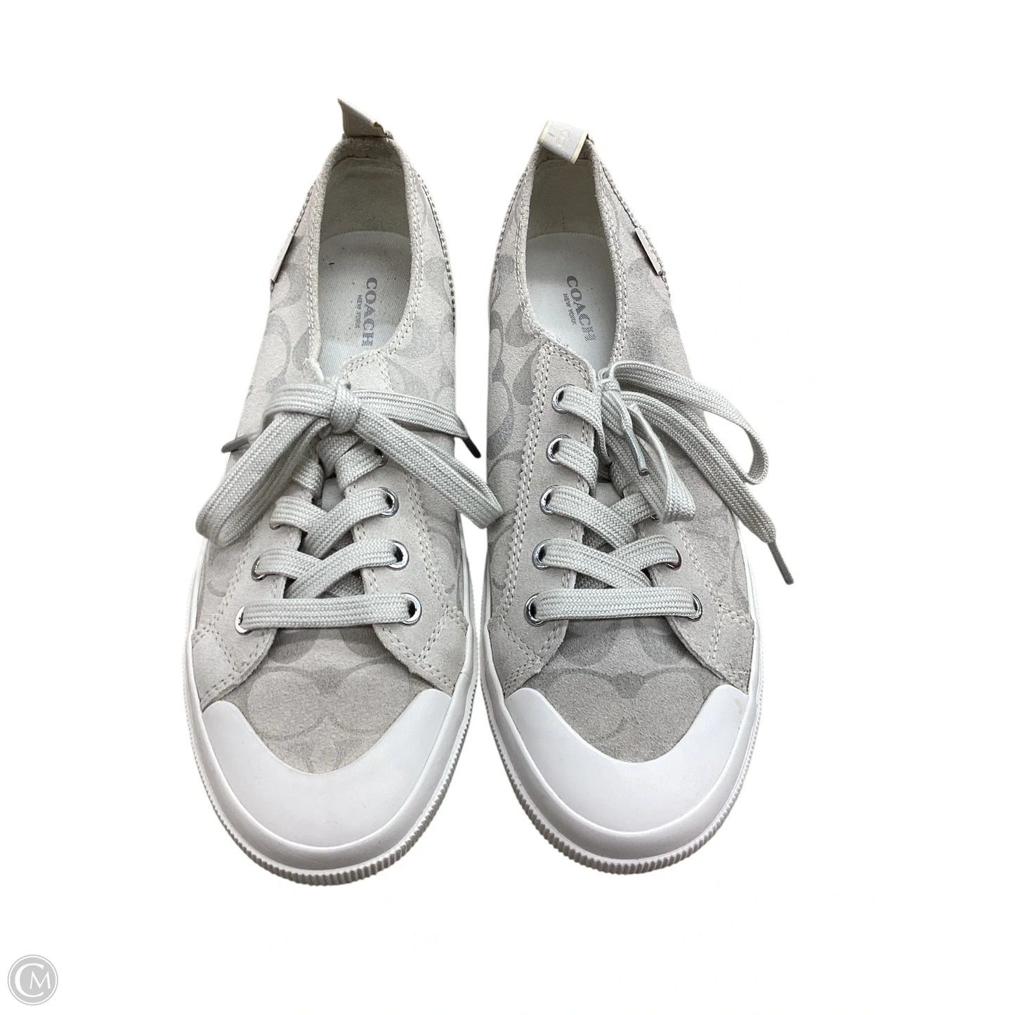 Shoes Designer By Coach In Taupe, Size: 9.5