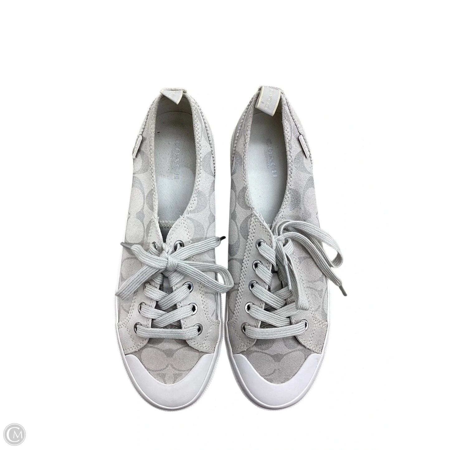 Shoes Designer By Coach In Taupe, Size: 9.5