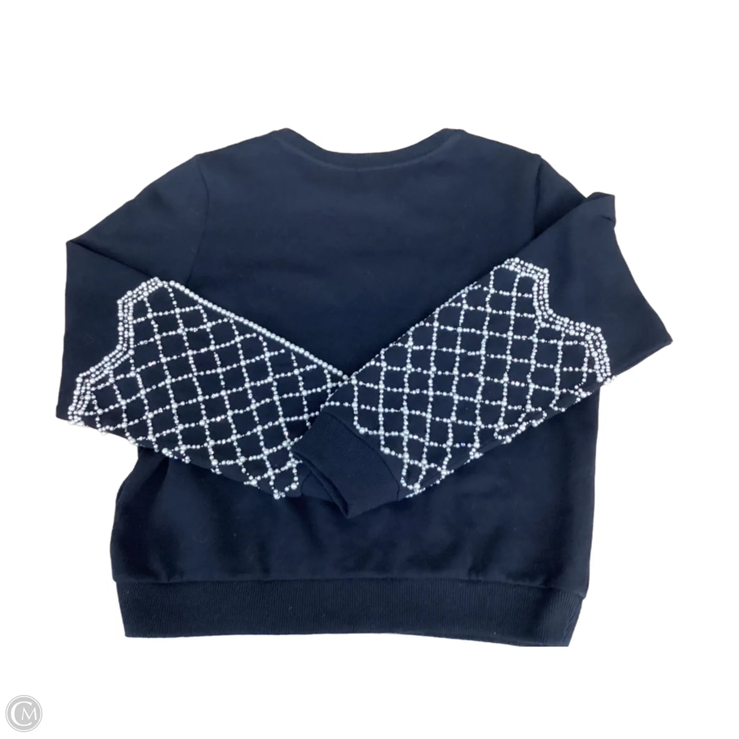 Sweatshirt Crewneck By Express In Black, Size: S