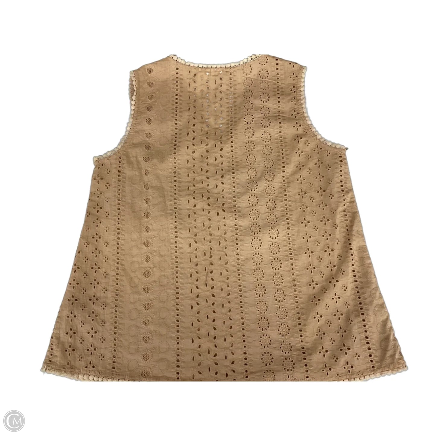 Blouse Sleeveless By Joie In Orange, Size: Xs