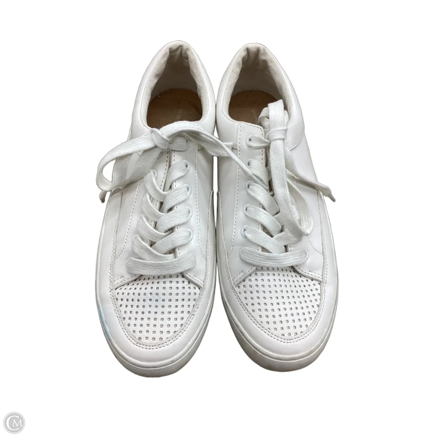 Shoes Sneakers By Banana Republic In White, Size: 7