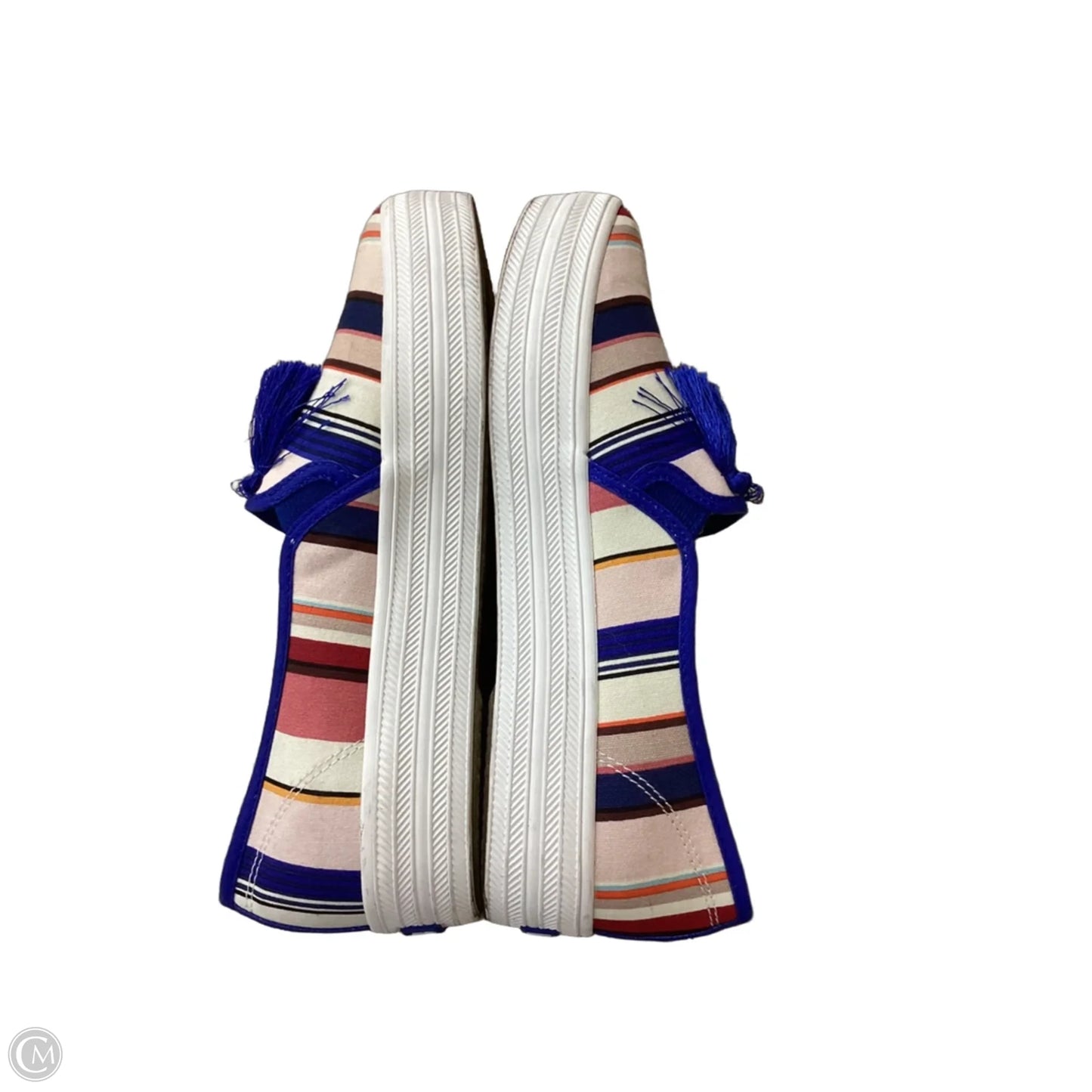 Shoes Designer By Kate Spade In Blue & Pink, Size: 7