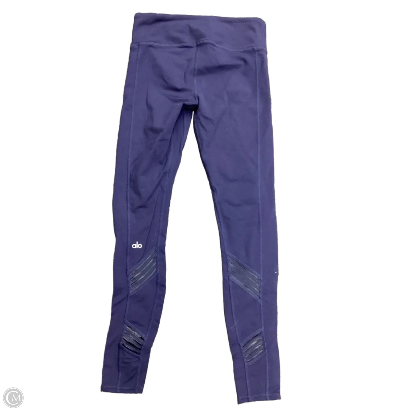 Athletic Leggings By Alo In Navy, Size: S