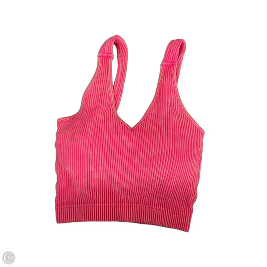 Athletic Bra By Zenana In Pink, Size: S
