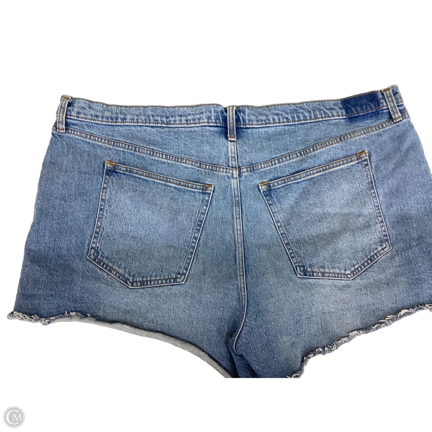 Shorts By Abercrombie And Fitch In Blue Denim, Size: 22