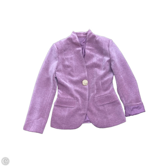 Blazer By Commense In Purple, Size: L