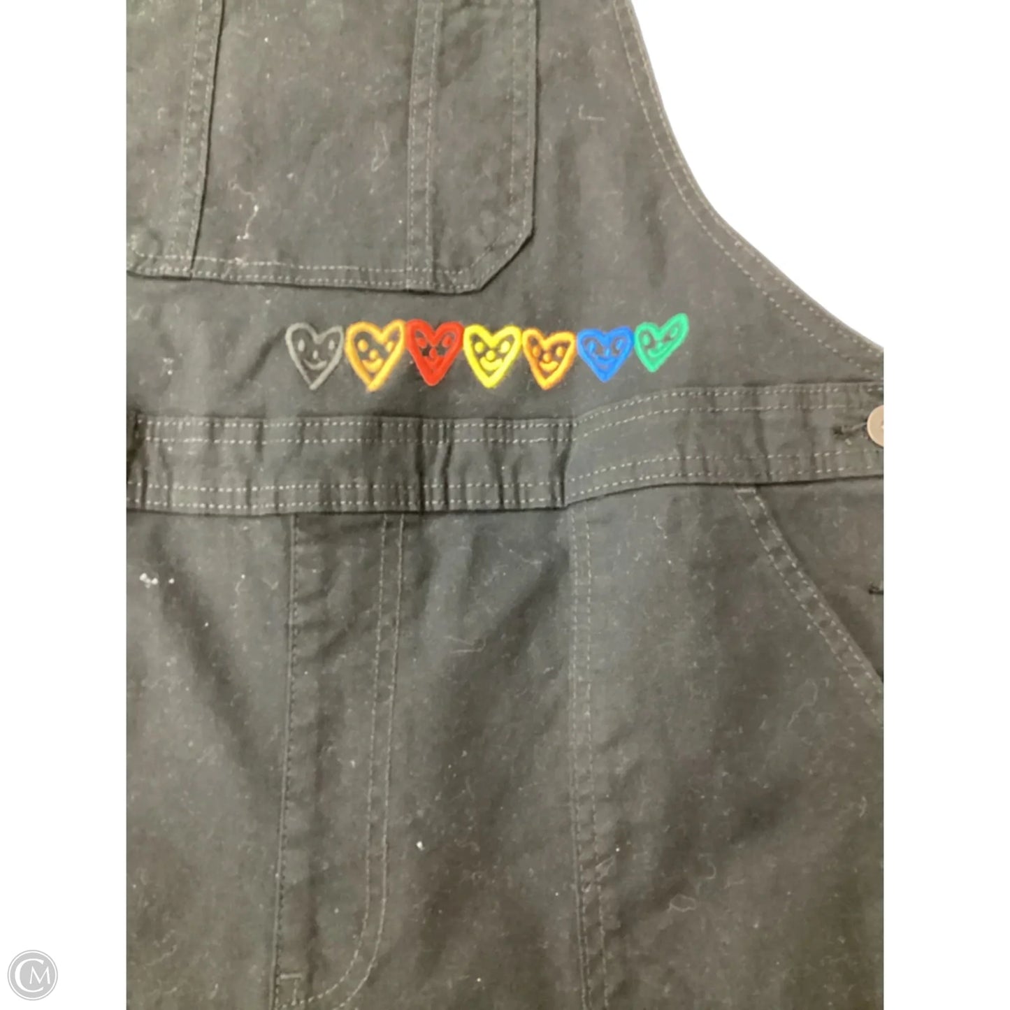 Shortalls By Target In Black, Size: Xl