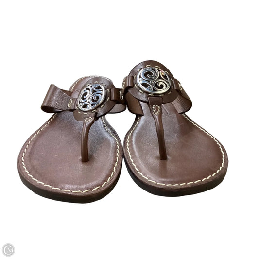 Sandals Flats By Brighton In Brown, Size: 7