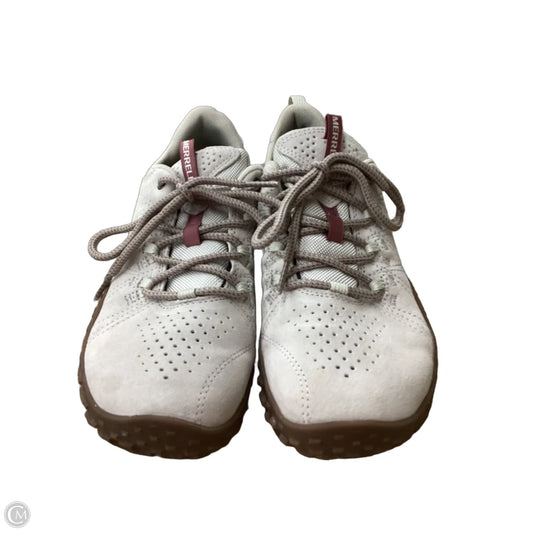 Shoes Sneakers By Merrell In Taupe, Size: 9