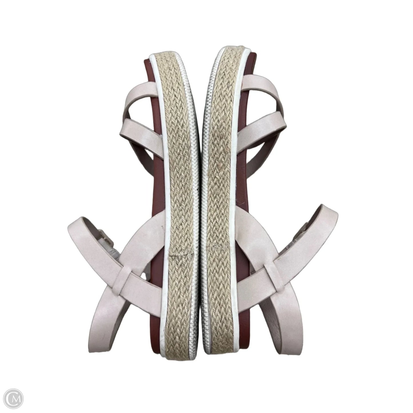 Sandals Flats By Mia In Beige, Size: 9