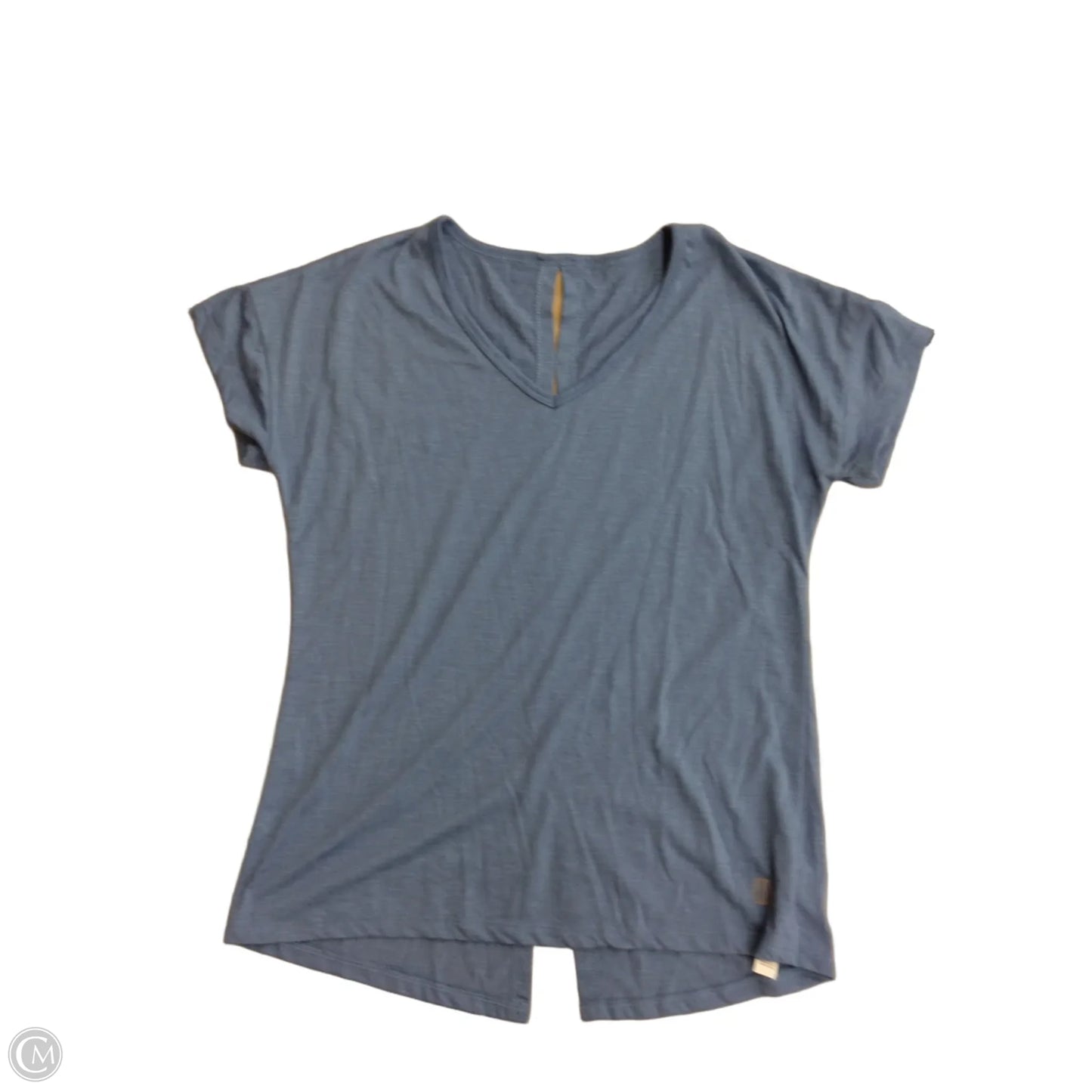 Athletic Top Short Sleeve By Balance Collection In Blue, Size: S