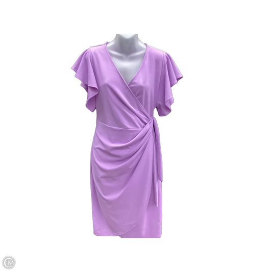 Dress Casual Short By Clothes Mentor In Purple, Size: Xl