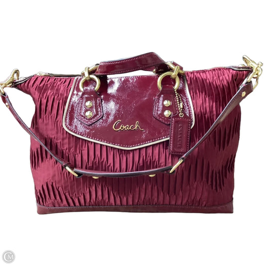 Handbag Designer By Coach, Size: Medium
