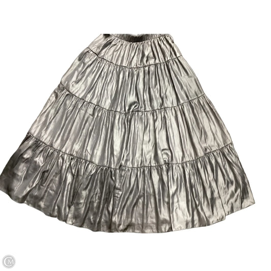 Skirt Maxi By Philosophy In Grey, Size: S