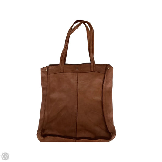 Handbag Leather By Cmc, Size: Large
