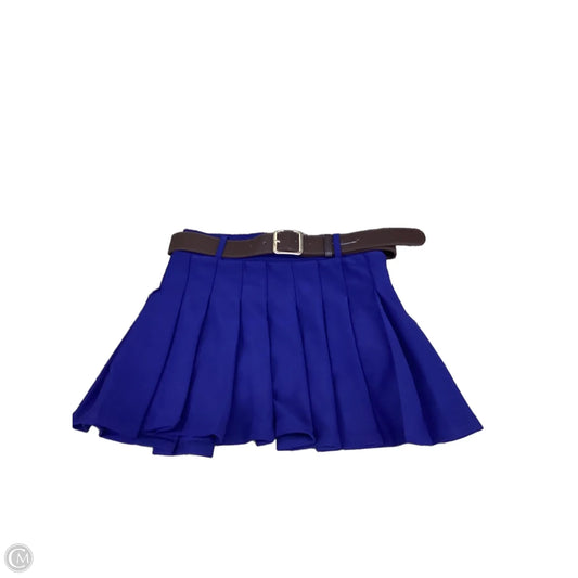 Skort By Clothes Mentor In Blue, Size: M