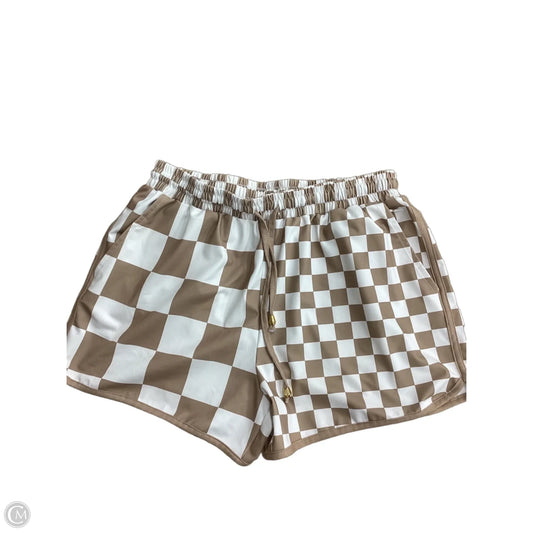 Shorts By Jess Lea In Checkered Pattern, Size: L