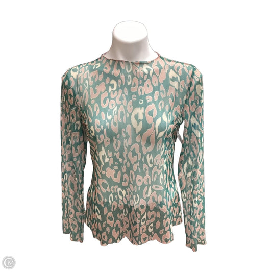 Top Long Sleeve By Davi & Dani In Green, Size: M