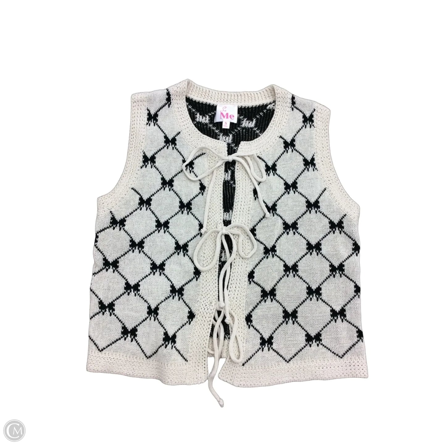 Vest Sweater By Clothes Mentor In Tan, Size: S