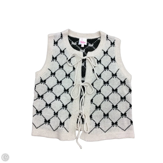 Vest Sweater By Clothes Mentor In Tan, Size: S