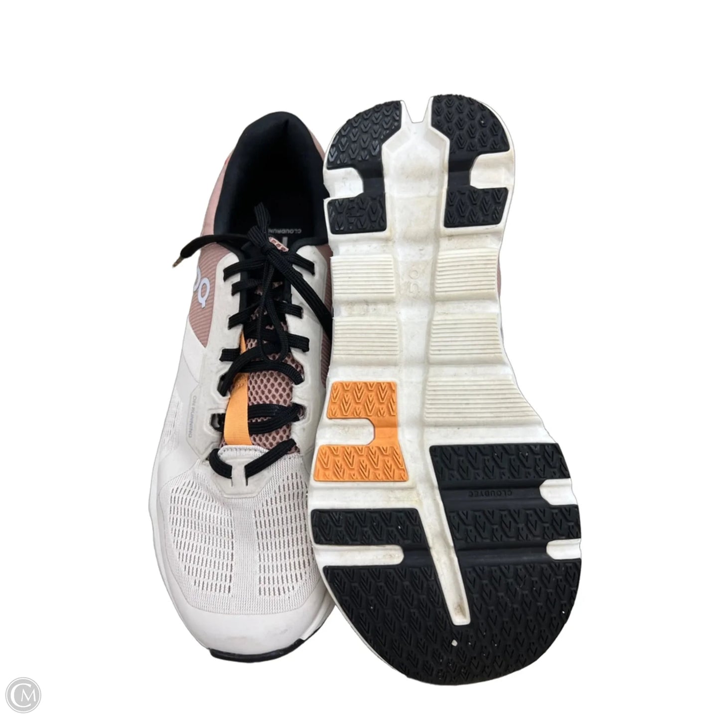 Shoes Athletic By On Cloud In Brown & Orange, Size: 11