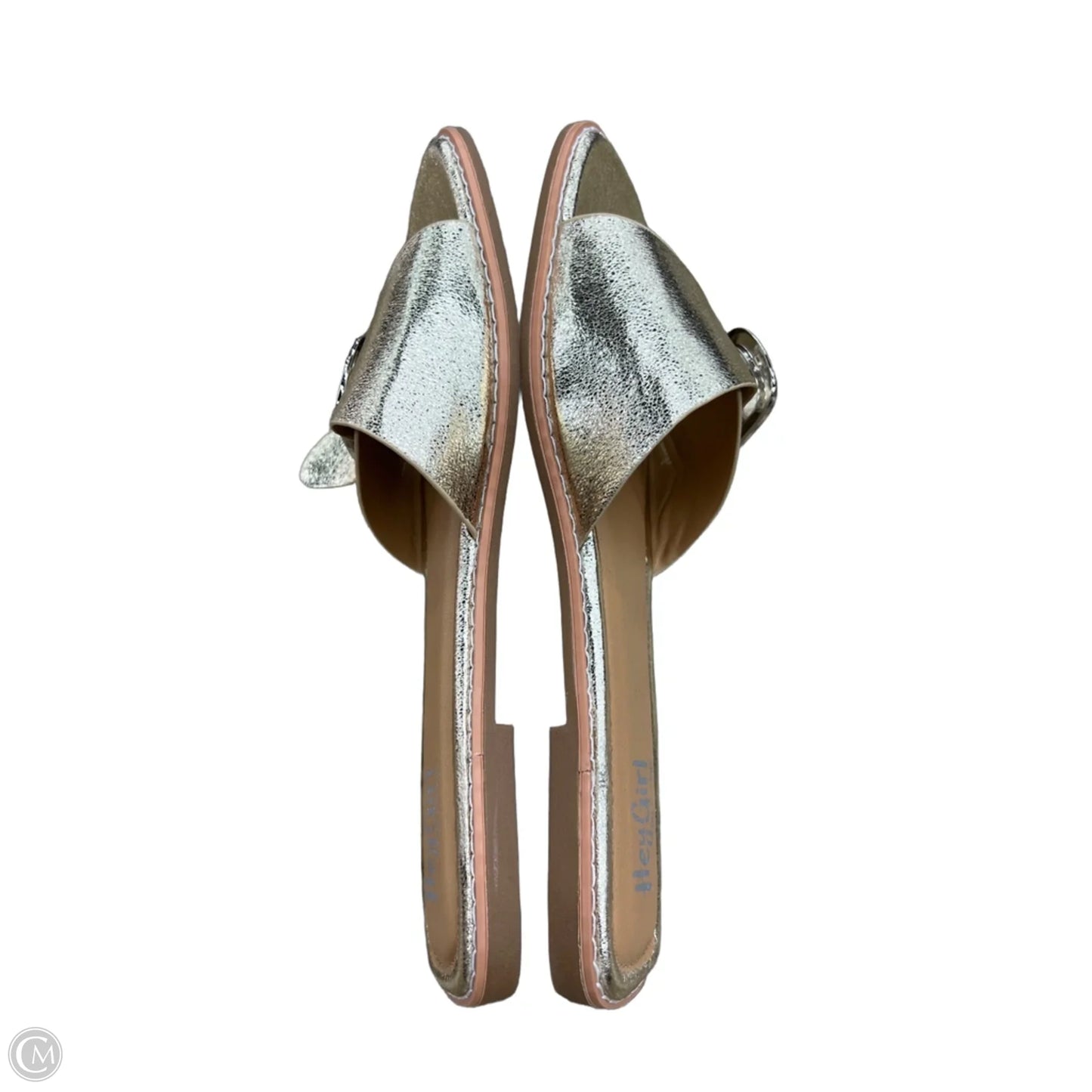 Sandals Flats By Corkys In Gold, Size: 11