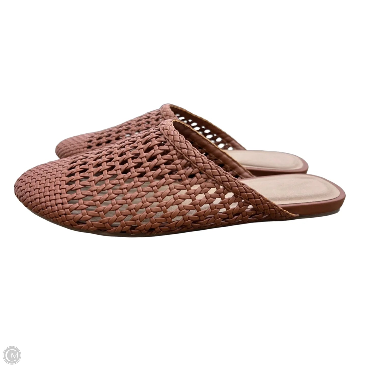 Shoes Flats By Clothes Mentor In Brown, Size: 11