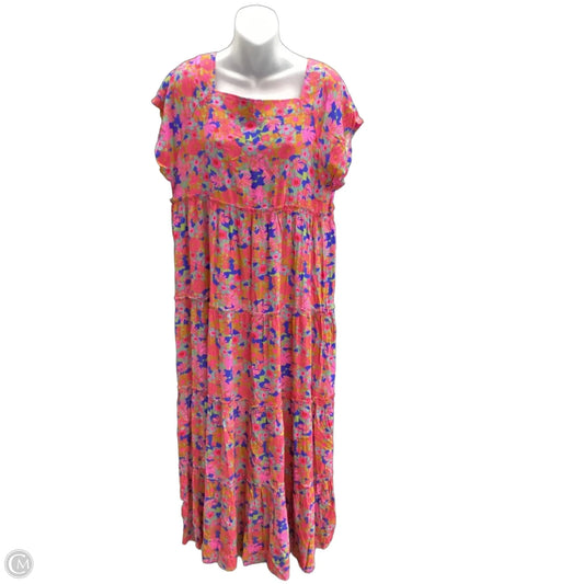 Dress Casual Midi By Natural Life In Multi-colored, Size: M
