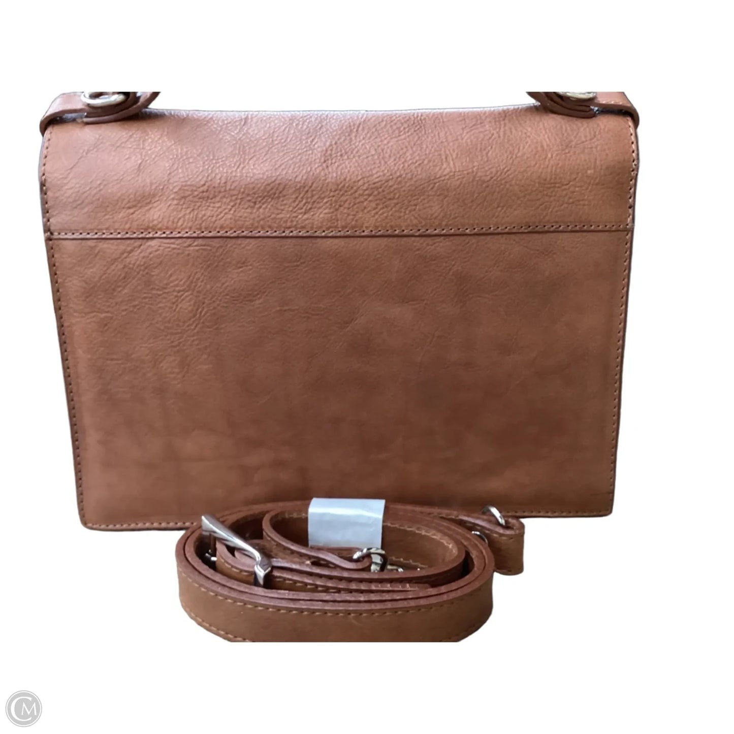 Crossbody Leather By Cmc, Size: Medium