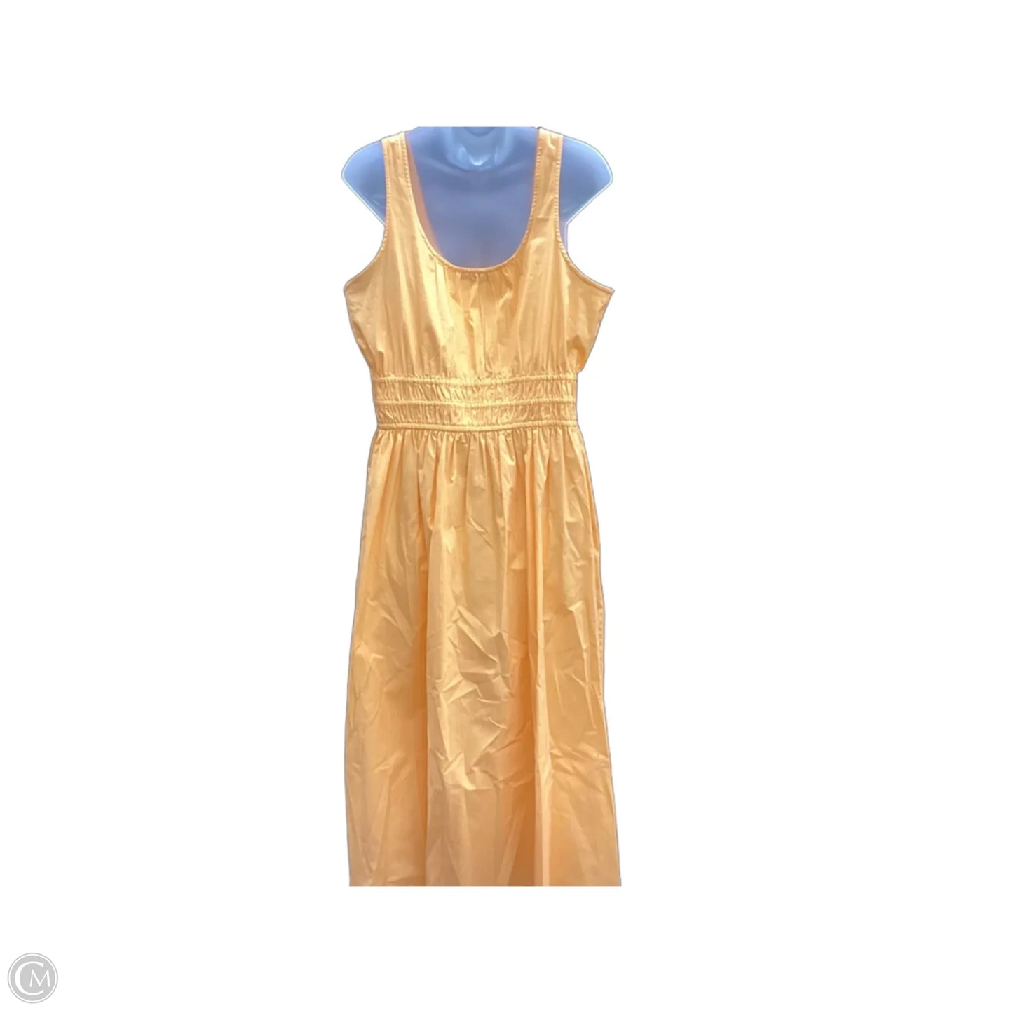 Dress Casual Midi By Loft In Orange, Size: L