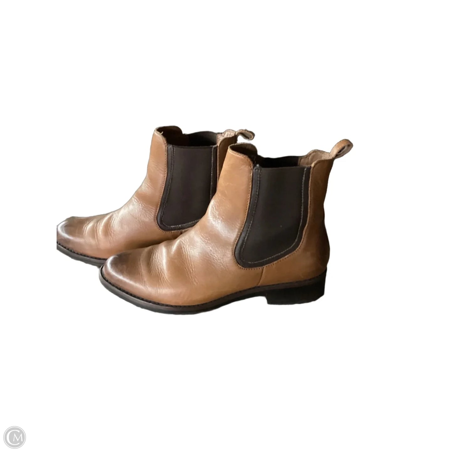 Boots Ankle Flats By Cmc In Brown, Size: 7.5