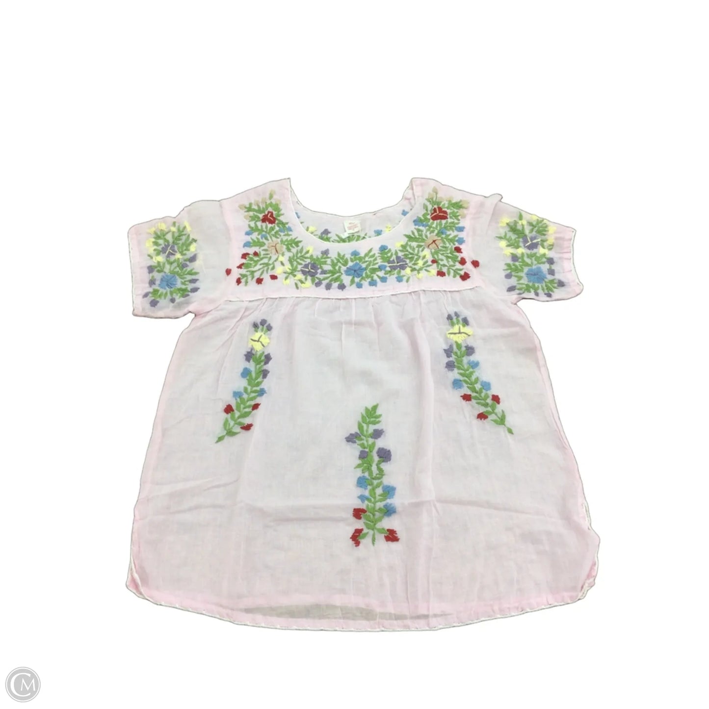 Top Short Sleeve By Clothes Mentor In Pink, Size: M