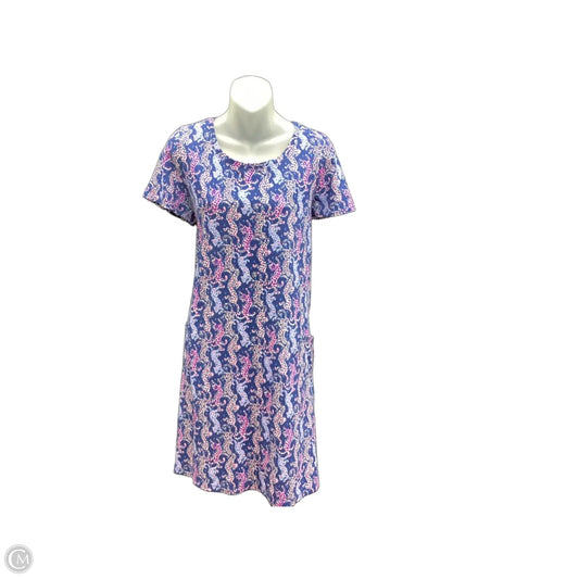 Dress Designer By Lilly Pulitzer In Blue & Pink, Size: L