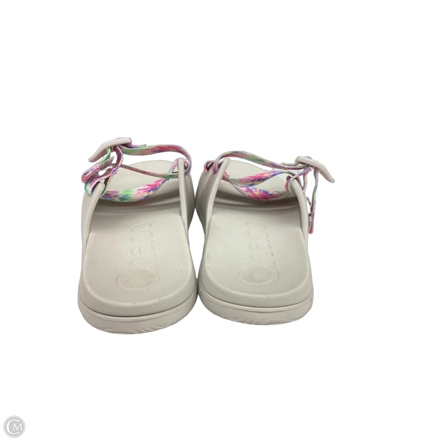 Sandals Flats By Chacos In Tie Dye Print, Size: 10