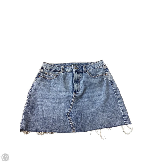 Skirt Mini & Short By Wild Fable In Blue Denim, Size: 4