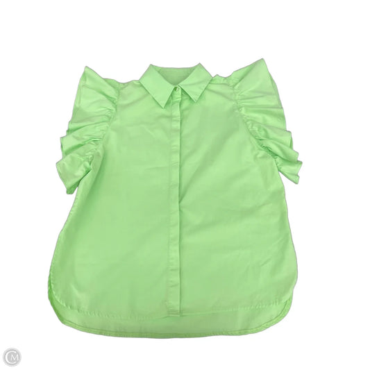 Top Sleeveless By Clothes Mentor In Green, Size: L
